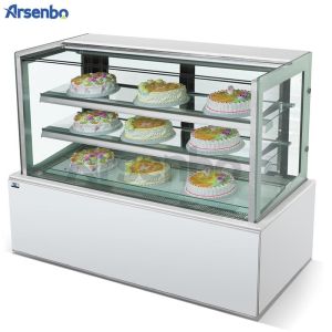 Buy cheap Upright 50HZ Cake Display Refrigerator Multiscene Wear Resistant from wholesalers