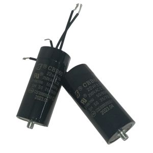 CBB60 250V 22UF Capacitor Washing Machine Capacitor Self-Healing 3000 Hours