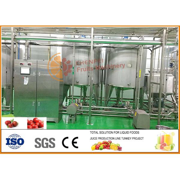 Automatic Beverage Processing Plant machinery / Jujube Processing Line