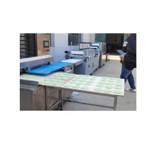 Buy cheap Semi Automatic Large Production Ability Pizzeria Using Pizza Dough Press Machine from wholesalers