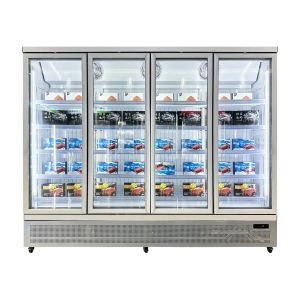 Supermarket 2077L Beverage Showcase Cooler Single-Temperature Refrigeration