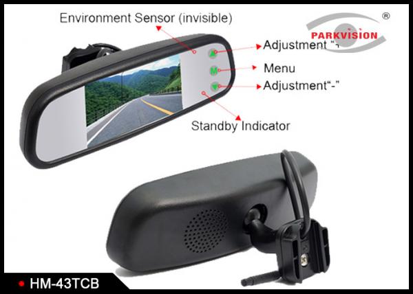 Quality High Brightness Mirror Mounted Reversing Camera With Changeable Bracket for sale