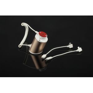COMER anti-theft handphone charger display alarm device with charging bracket