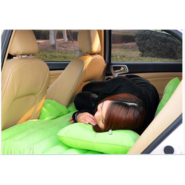 Buy cheap Waterproof Green Mobile Inflatable Car Bed with No Chemical Scents / Carrying Convenient from wholesalers