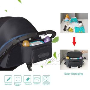 Buy cheap Baby Stroller Organizer with 2 Cup Holders Stroller Bag from wholesalers