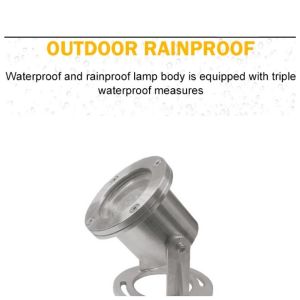 Buy cheap Stainless Steel IP68 DMX RGB LED Underwater Fountain Light from wholesalers