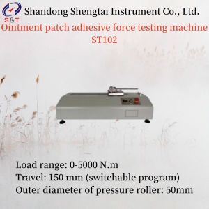 Buy cheap Advanced Ointment Patch Adhesive Force Testing Machine Novel Design from wholesalers