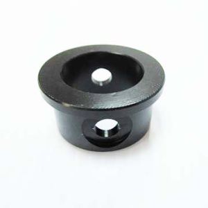 Buy cheap Billet aluminum adaptor anodized in black, CNC Custom Machining from wholesalers