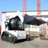 Buy cheap Multi Functional Mini Backhoe Track Skid Steer Loader Diesel Engine Powered from wholesalers
