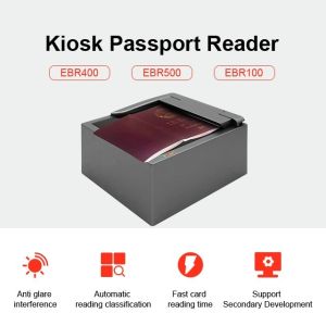 Buy cheap Passport Size Sinosecu Kiosk MRZ OCR RFID Reader for ID Card Driver License and Green Card from wholesalers