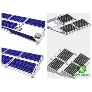 Buy cheap Flat Roof Ballasted Solar Mounting Systems Lightweight PV Mounting Brackets  from wholesalers
