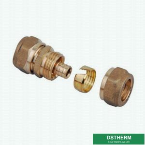 Buy cheap Hpb58-3 Threaded Coupling Pex Brass Fittings PN20 1/2' from wholesalers