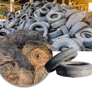 Buy cheap Automatic Carbon Black Tire Pyrolysis Steel Wire Separator with ≥98% Recovery Rate and Tire Wire Cleaning Machine from wholesalers