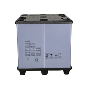 Buy cheap vehicle packaging solid pallet box For Auto Parts Storage automotive parts packaging plastic pallet box from wholesalers