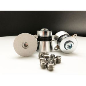 Vibration Piezoelectric Transducer Ultrasound , High Power Ultrasonic Transducer