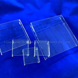 Buy cheap Customized Transparent Square Quartz Glass Petri Dish Laboratory Glassware With Sio2 Chemical Composition from wholesalers