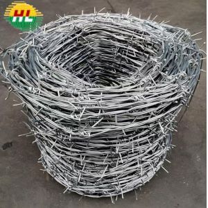 Buy cheap Hot Dipped Galvanised Barbed Wire For Security Defence from wholesalers