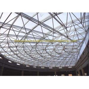 Train Station Prefabricated Steel Structures High Anti Rust Performance