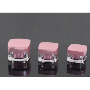 Buy cheap square shell transparent empty cream containers Jars 30 ml from wholesalers