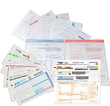 Buy cheap Courier Air Waybill Sticker For International Express Shipping Parcel Tracking And Receipt from wholesalers