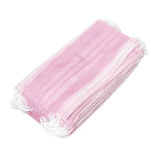 Buy cheap Earloop Disposable Face Mask Pink Color Wind / Sunlight Prevent Skin Friendly from wholesalers
