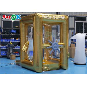 Interesting Promotion Inflatable Cash Machine Game With Accessories
