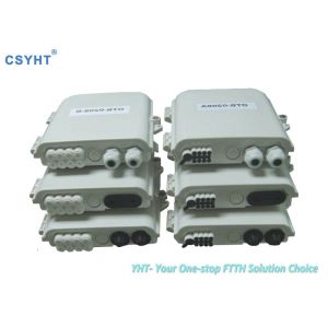 Buy cheap 2x8 PLC IP65 Ftth Fiber Optic Termination Box With Lock from wholesalers