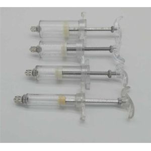 Buy cheap Ergonomic Duck Plastic Steel Syringe 50ml Luer Lock Needle from wholesalers