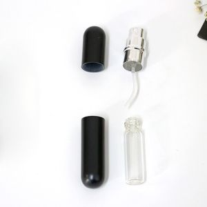 Buy cheap aluminum + glass perfume spray bottles refillable 5ml from wholesalers