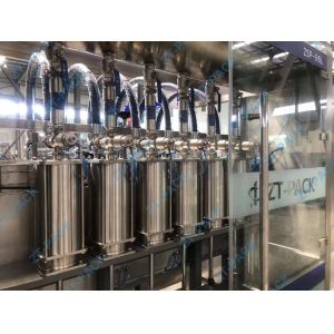 6 8 Head Bottle Filling And Capping Machine Flat Paste Liquid Filling Machine