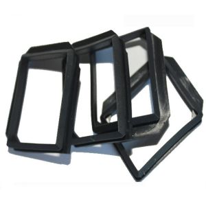 China Sealing Custom Silicone Gaskets Die Cutting Processed Adhesive Backings on sale