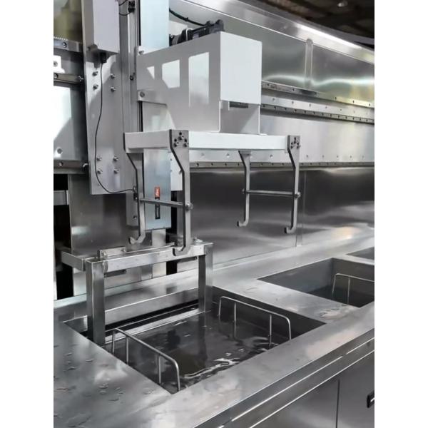 Quality Single Arm Manipulator Conveying Cleaning Machine With Up And Down Stirring For Precision Cleaning for sale