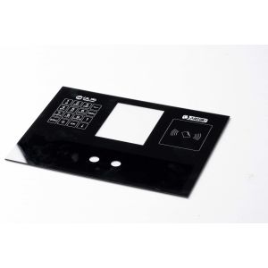 Acrylic Glass Access Code Swipe Card Customized Panel