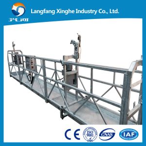 Buy cheap Roof / Chimney cleaning cradle lifting , mast climbing gondola , sky climber suspended scaffolding , zlp platform from wholesalers