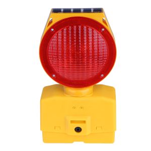 Buy cheap Plastic ABS Barricade Flasher Lights Red Solar 1000MAH Monocrystalline Silicon from wholesalers