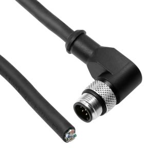 Buy cheap Alvin's Cables M12 A-Code 8 Pin Male Right Angle to Open End Power I/O Cable Cat6a High-Flex Shielded for Cognex Keyence Basler Industrial Automation from wholesalers
