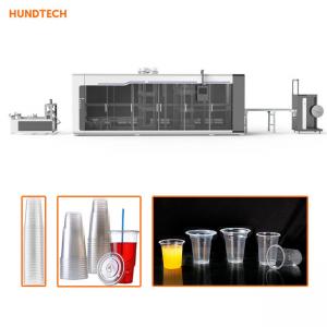 Buy cheap Plastic Tea Cups Making Machine Thermoforming Disposable Cup Making Machine product