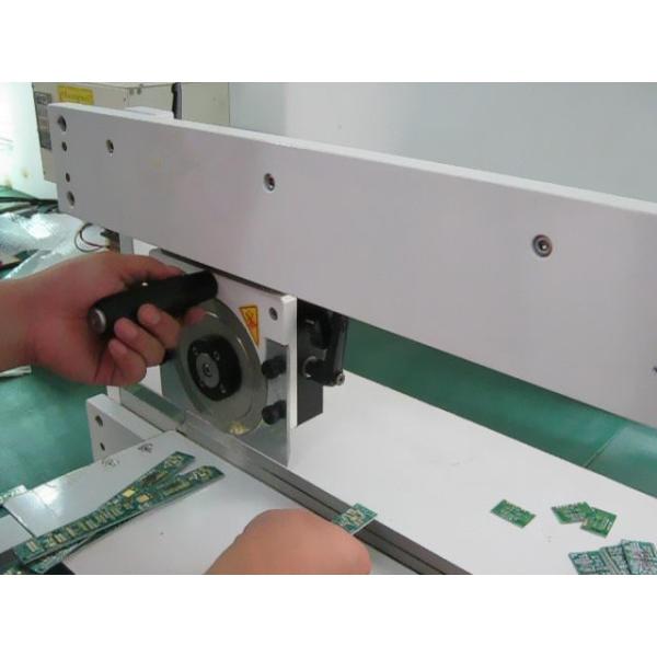 Quality 0.6MM Thickness FR4 V Cut PCB Depanelizer Large Stainless Steel Platform for sale