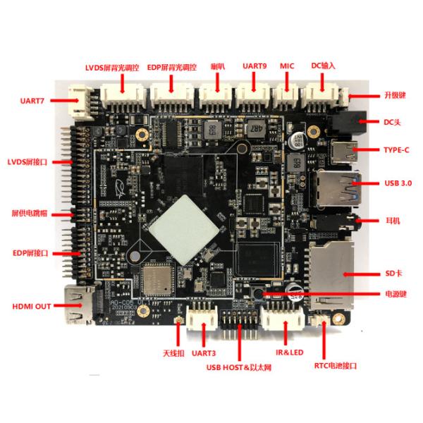 Buy cheap RK3566 Android Embedded Board with 1920x1080 Resolution Support for 7-84 inch Displays and Multiple Touch Options from wholesalers