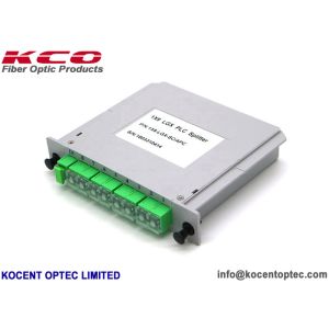 Buy cheap Rack Mountable Corrosion Resistant Fiber Optic Splitter with Wide Wavelength Bandwidth and LGX Box from wholesalers