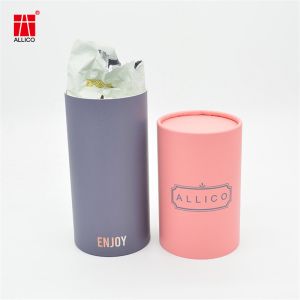 Buy cheap Paperboard Cylinder Packaging Tubes , Biodegrade Coffee Packaging Boxes Matt Varnish from wholesalers