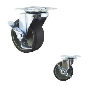 Buy cheap Thermoplastic Rubber Wheel Light Duty Casters 50kg Load Capacity from wholesalers