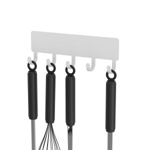 Buy cheap Space Saving Kitchen Utensil Hooks No Drilling Wall Mounted Holders for Organization from wholesalers