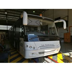 Buy cheap Aluminum body airport transfer bus with cummins engine and thermo king air conditioner from wholesalers