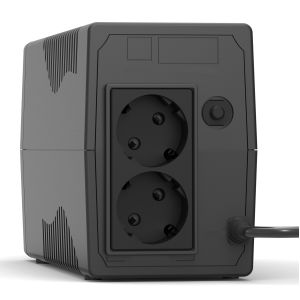 Buy cheap 850VA 480W Offline UPS Modified Sine Wave LCD UPS Metal UPS For TV For Heating UPS USB from wholesalers