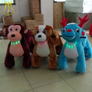 Buy cheap Hansel guangzhou manufacturer walking fireproof plush motorized riding animals from wholesalers