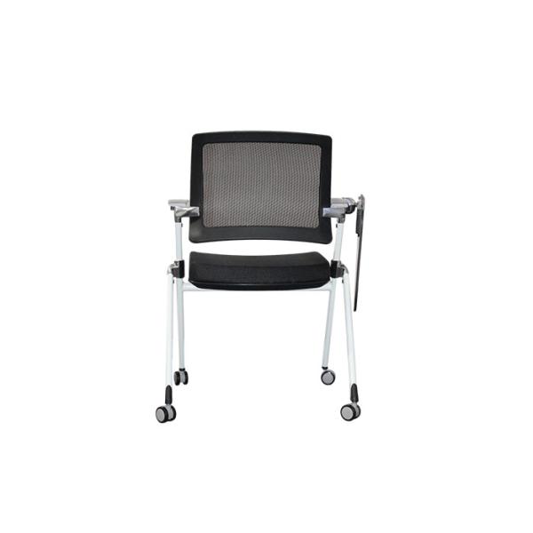 Quality Executive Mesh Back Foldable Training Office Chairs With Movable Wheels for sale