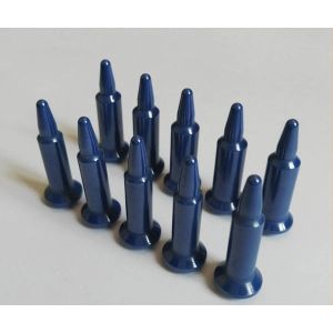 Buy cheap White Blue Zirconia Centring Pin Machinable Ceramic Rod Ceramic Guide Positioning Pin from wholesalers