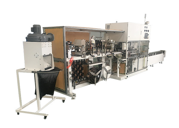 Buy cheap 55PPM Sanitary Pads Packaging Machine With Limit Sensors from wholesalers