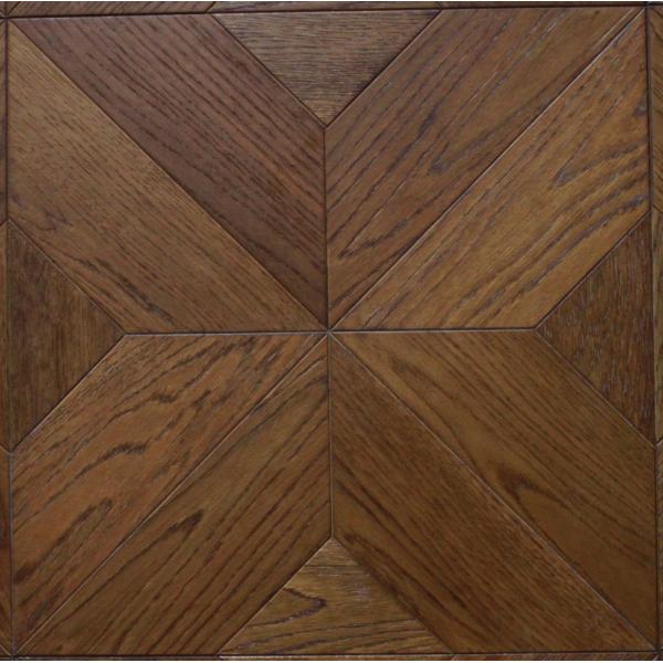Quality White Oak Parquet Tiles Engineered Wood Flooring Customized Design for sale